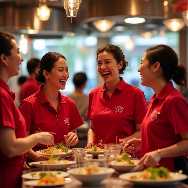 บรรยากาศสตาฟที่เป็นกันเอง