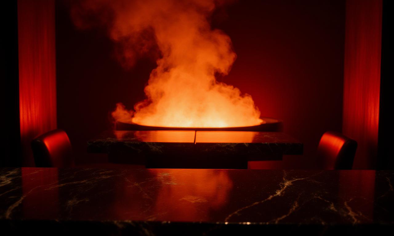 บรรยากาศเผ็ดร้อนที่ Pyro Plate